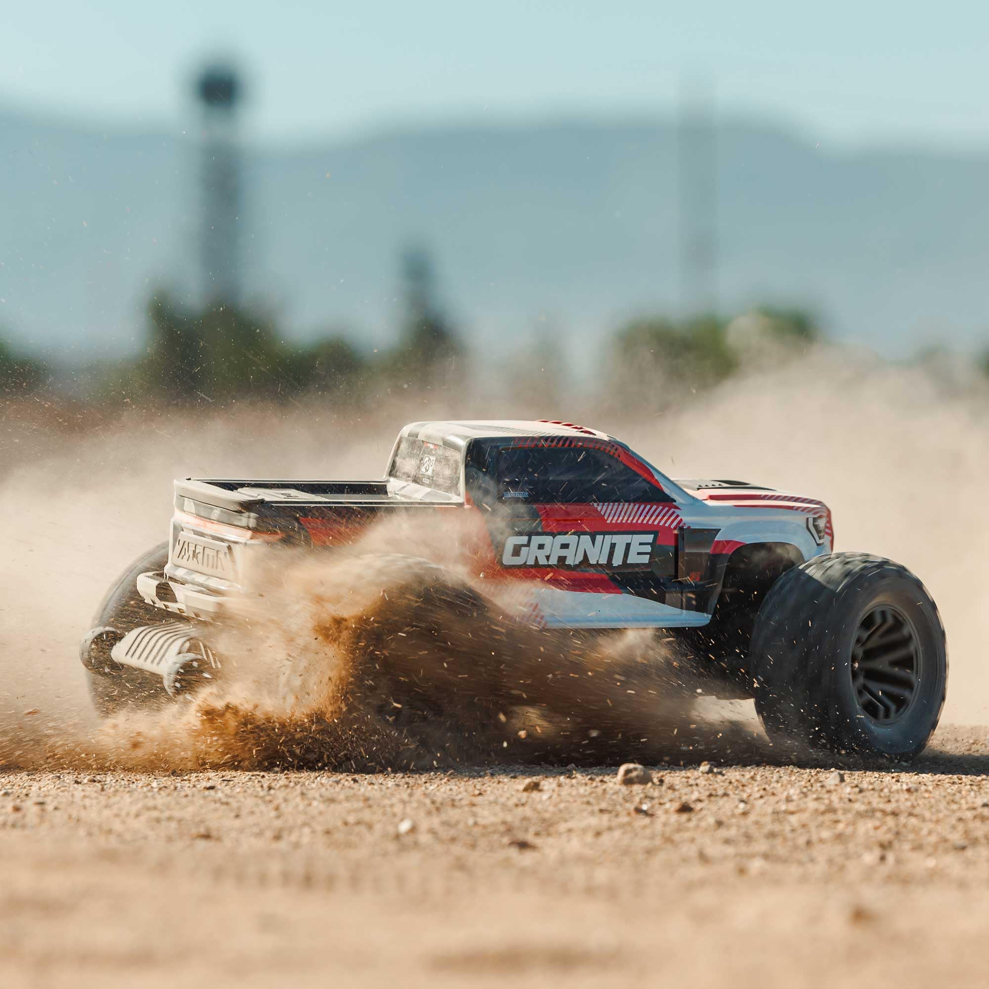 ARRMA GRANITE 4×4 RTR 2or3S Arrma Granite 4x4 V3 550 Mega RTR Monster Truck (Red) w