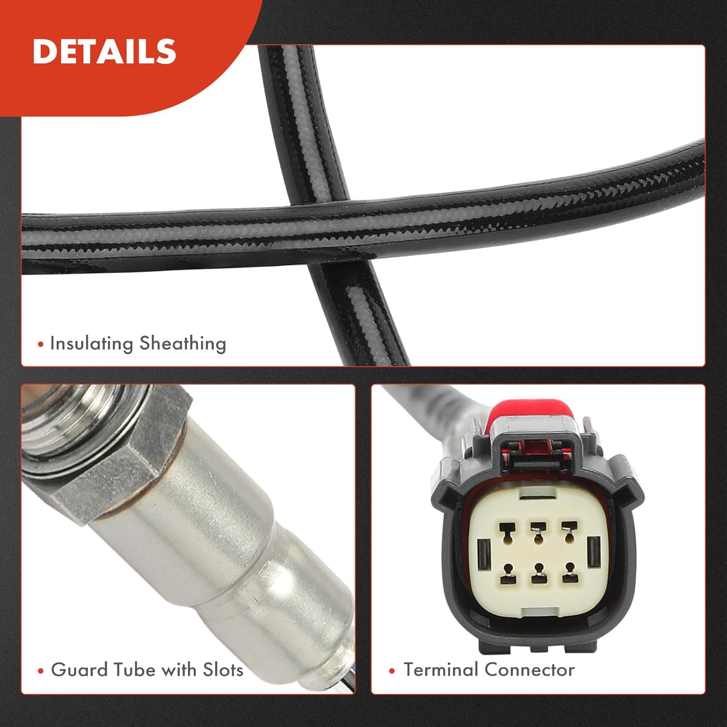 A-Premium O2 Oxygen Sensor Compatible with Ford Explorer/Flex 2016-2019, Edge, Transit-150/Transit-250/Transit-350, Taurus, E-350 Super Duty, E-450 Super Duty & Lincoln MKX, MKS, MKT, Upstream