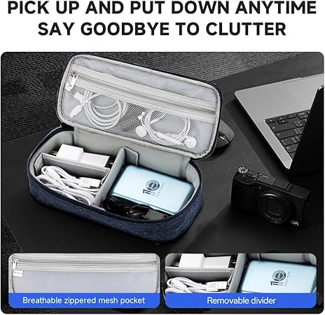 HYZUO Kabeltas elektronica Tech accessoires, organizer, tas