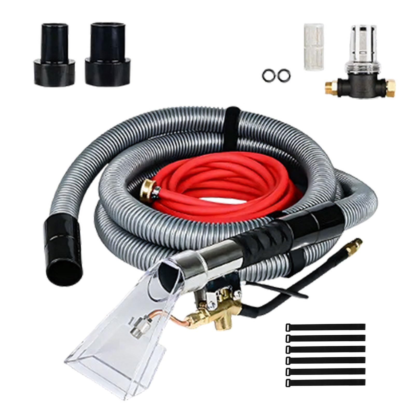 Elnwnnkc Premium Hose Adapter Collection Works with Various Suction Devices Simple Setup Design Permanent Suction Tube Set