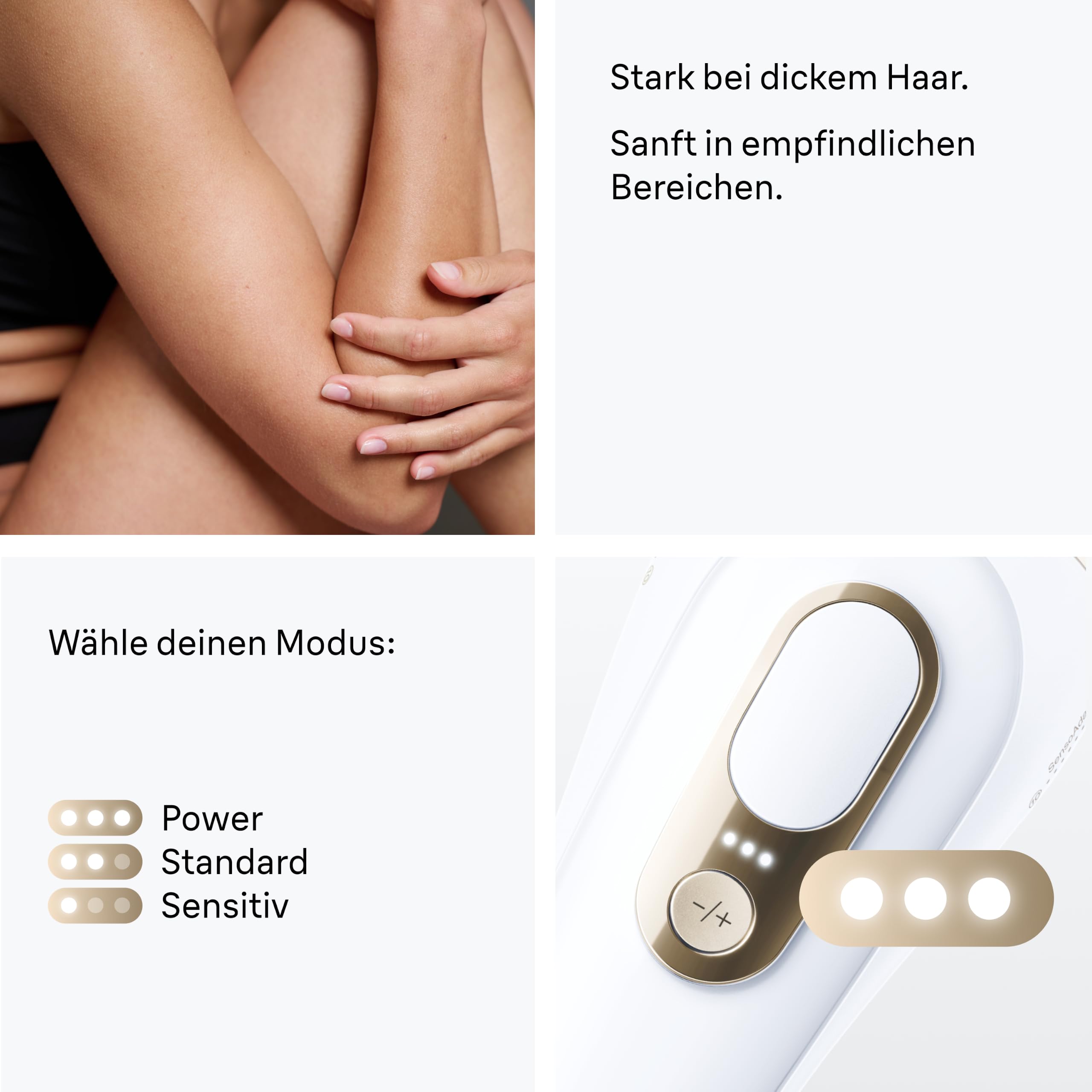 Braun  Silk·expert Pro 5, IPL Geräte Haarentfernung, PL5230, Weiß/Gold – Ansicht 9