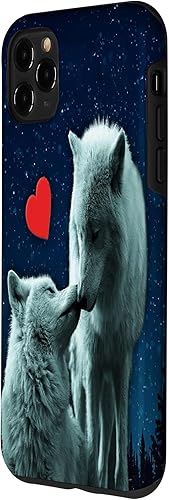 Miniatura 2 de Funda para iPhone 11 Pro Max Wolf Couple To My Husband para hombre y mujer