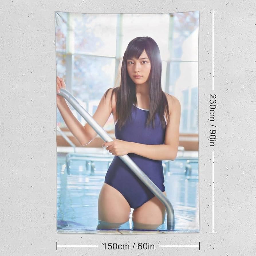 Amazon.co.jp: 川口春奈-44 タペストリー、絵画、ポスター、壁紙、装飾