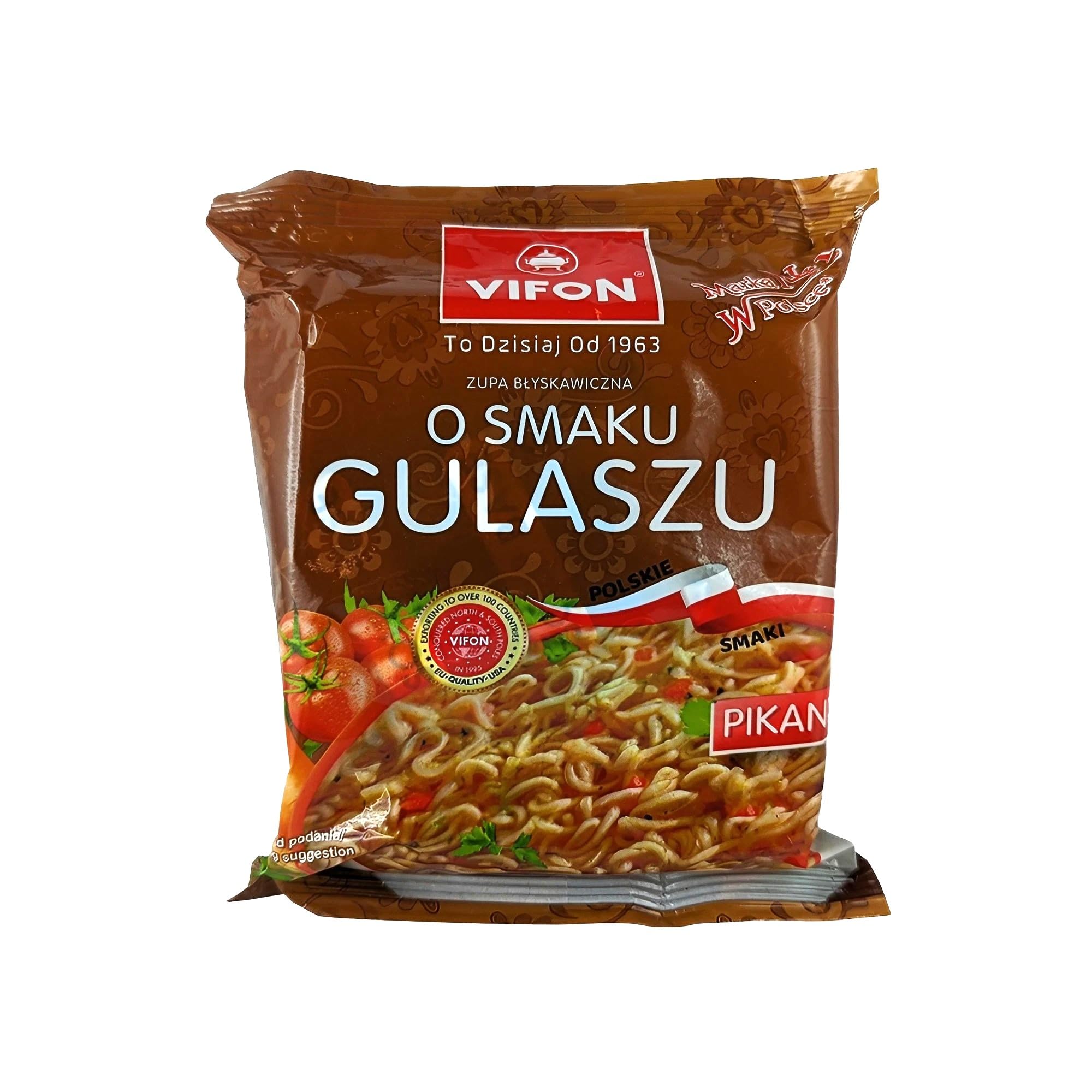 Vifon O Smaku Gulaszu - Pasta istantanea, confezione da 24
