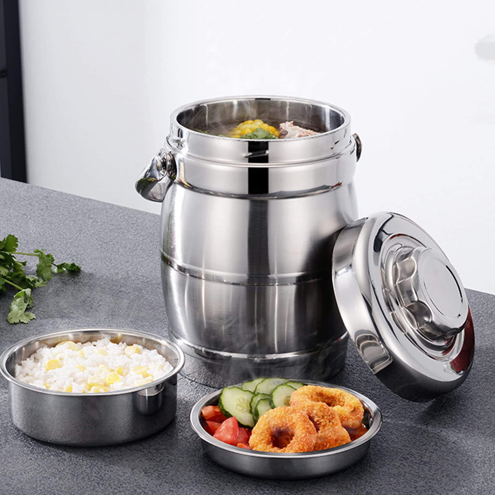 Amazon | 真空断熱スープジャー 保温ランチジャー すーぷじゃー 2400ml