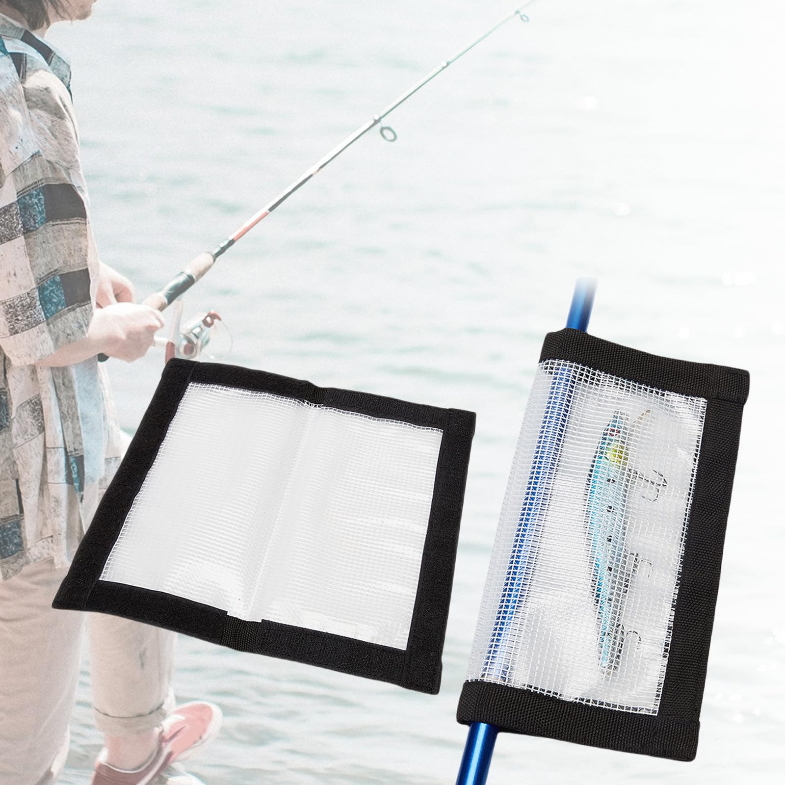 8 Coperture Per Esche Da Pesca In PVC 15,6 Cm: Proteggi Ami E Canne Da Grovigli E Graffi