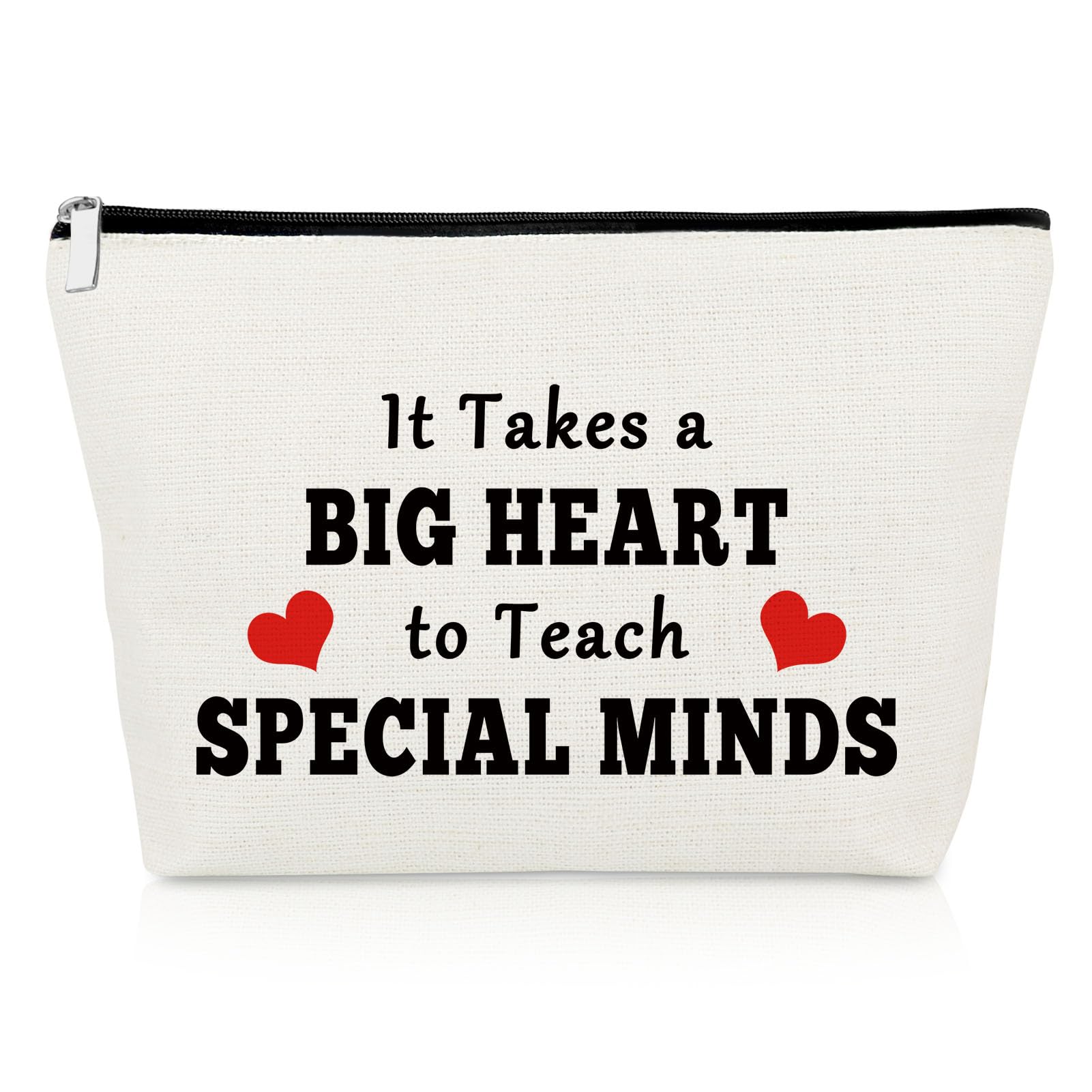 Special Ed Teacher Appreciation Gifts Cosmetic Bag Special Education Teacher Gifts Thank You Gifts for ASL Disabler Teacher Makeup Bag SPED Autism Teacher Gifts Cosmetic Pouch Christmas Birthday Gifts