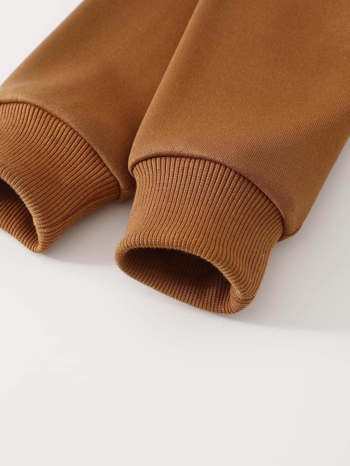 Boys 2 Pieces Sweatsuit Flannel Plaid Shirt Tops Hoodies Cargo Sweat Pants Clothing Set 3-14Y - Image 5