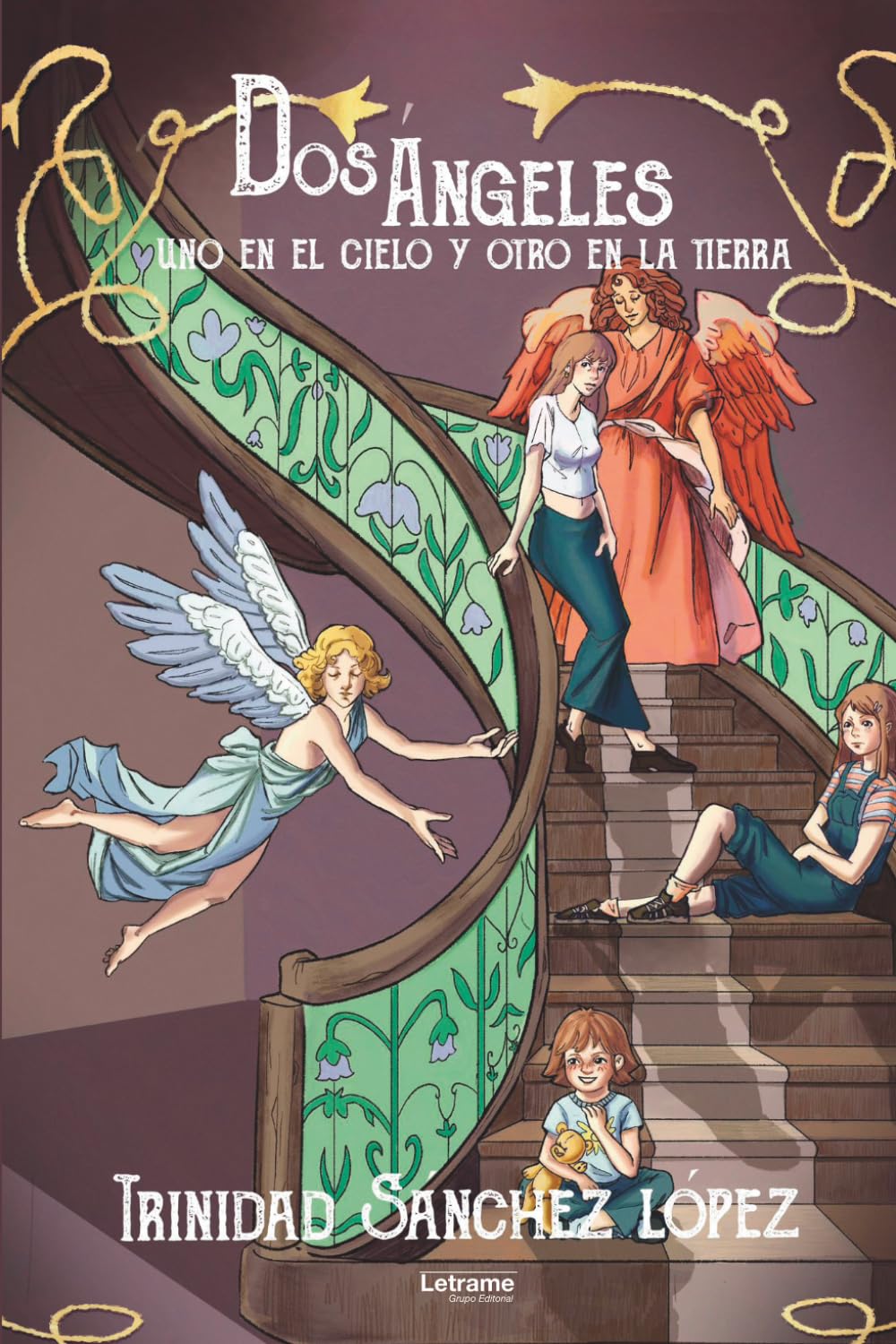 Dos ángeles, uno en la Tierra y otro en el cielo...