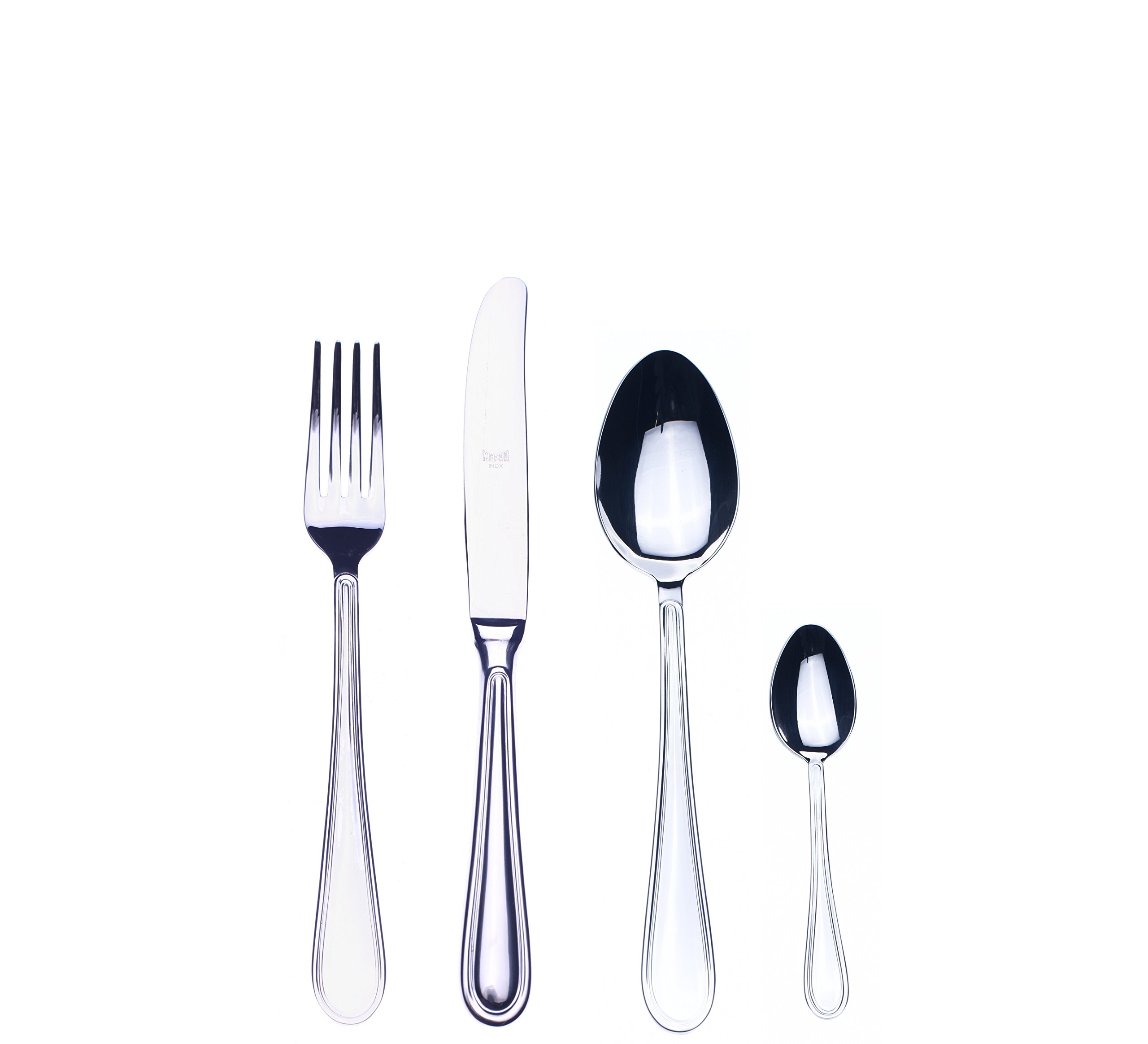 Mepra Lorena - Ménagère 24 pièces en acier inox 18/10