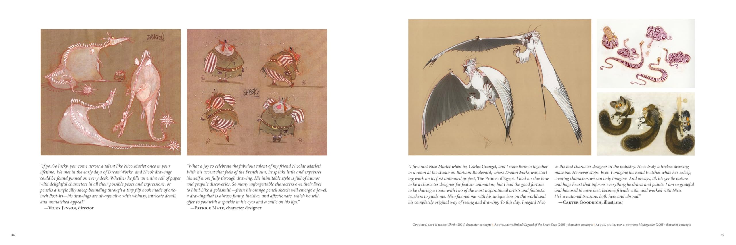 The Art of Nico Marlet: Boisterous Beasts & Deadly Dragons