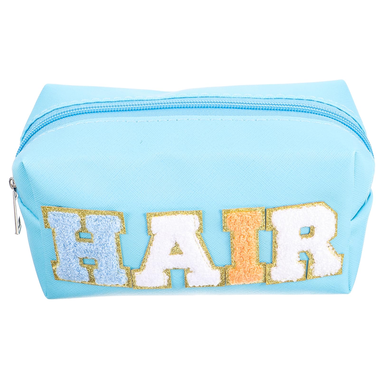 MAGICLULU Lot De 4 Trousses De Toilette À Fermeture Éclair Trousse De Maquillage De Voyage Organisateur De Cosmétiques Pochette De Rangement Portable Lettre
