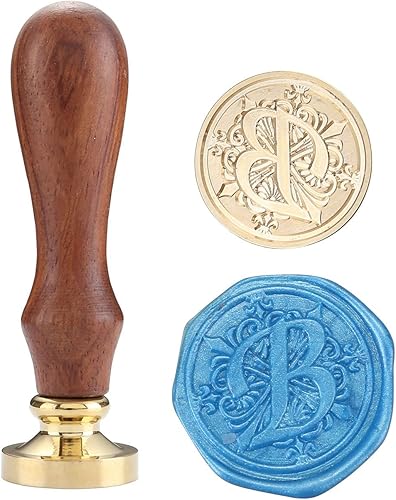 Mornajina - Sello de cera con letra inicial