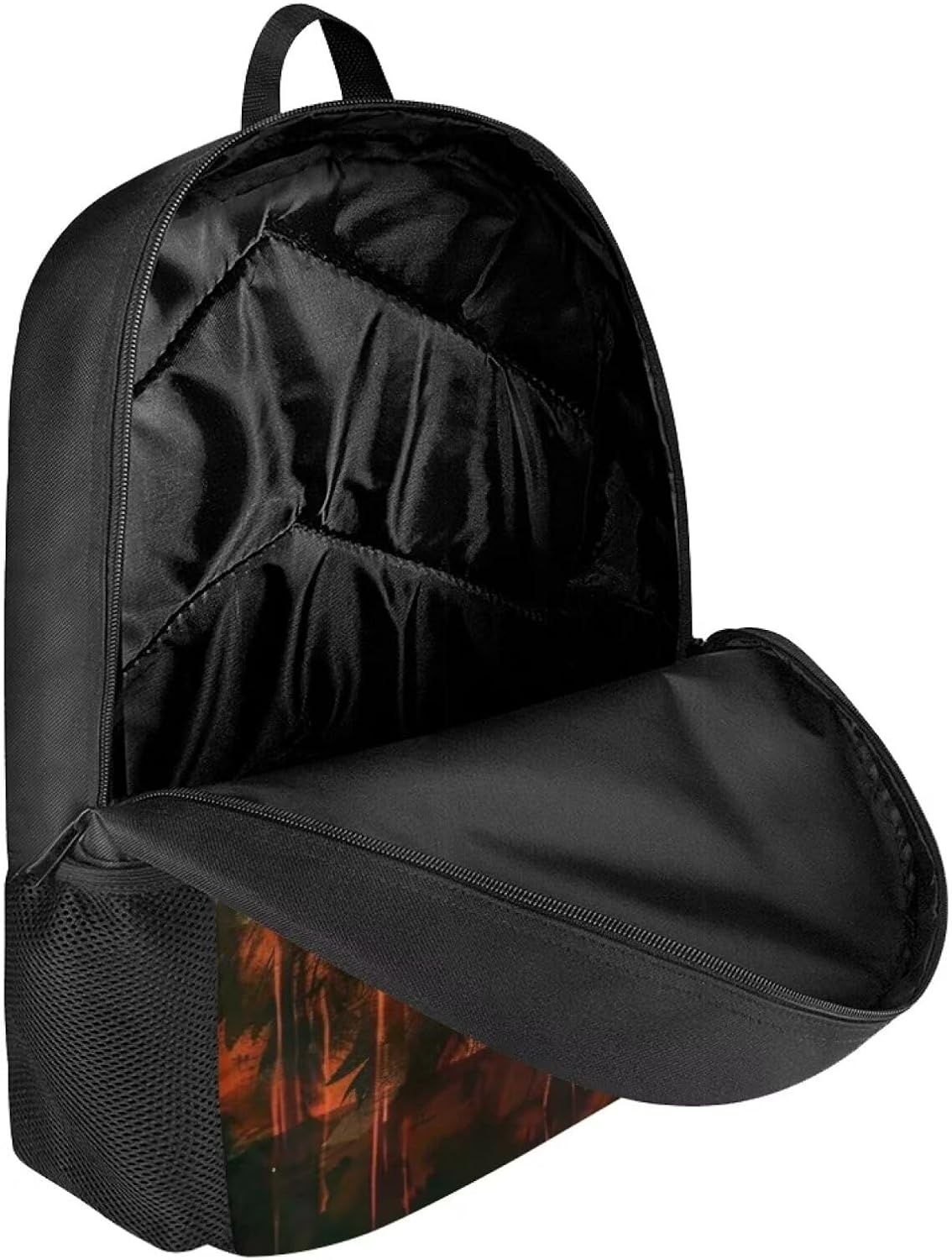 17" Large Capacity Polyester Kids Travel Backpack - Rasta Flag Lion Print School Backpack for Boys - 4pcs Jamaica Design School Bags Kids Backpack with Pencil Case Ideal Gifts for Kids