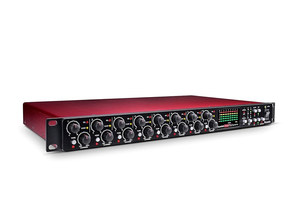 Focusrite Scarlett OctoPre Dynamic Eight-channel Mic Pre