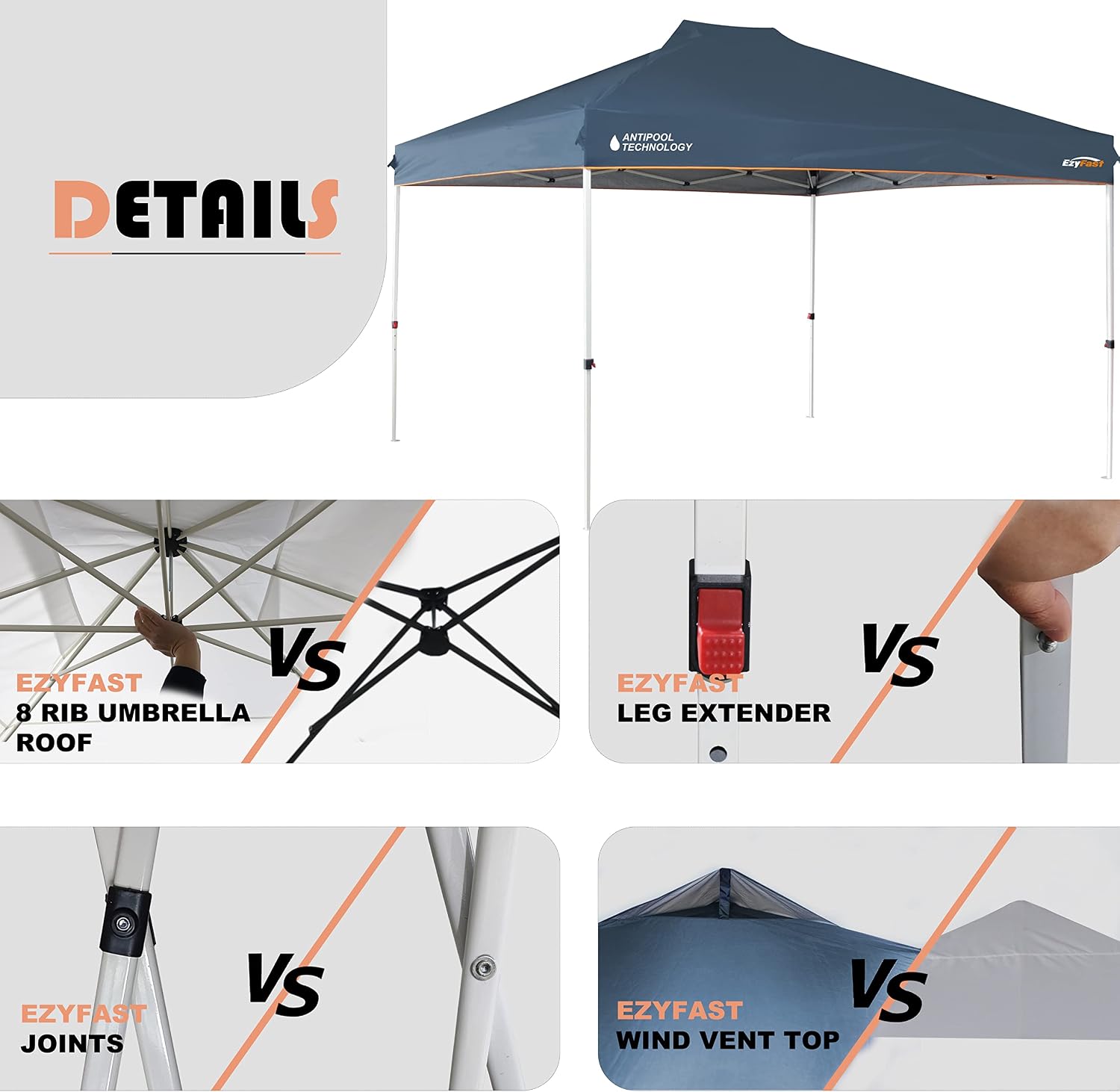 Antipool Instant Beach Canopy Shelter 