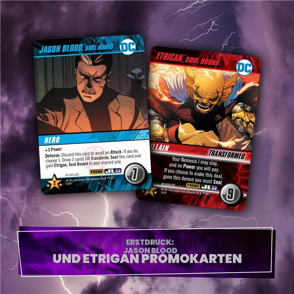 DC Cryptozoic Deck-Building Game Justice League Dark – Kartenspiel mit Deckbau – Für Strategiefans und Comicliebhaber – 2–4 Spieler | 60 Minuten | Ab 15 Jahren – Englisch