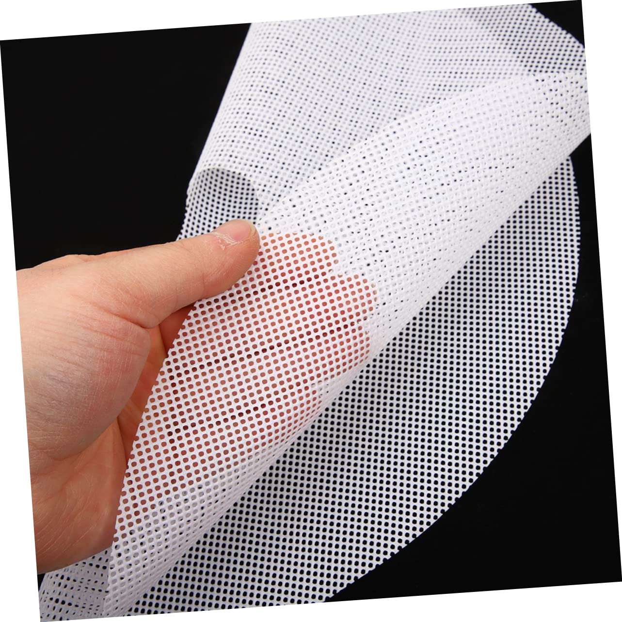 Alipis 8Pcs Silicone Food Dehydrator Liner Mats Non Stick Round Fruit Drying Sheets for Easy Cleaning and Use Dehydrator Trays for Jerky Vegetables and Herbs