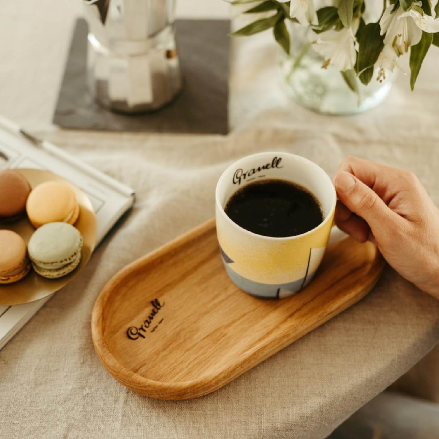 Granell Cafés · 1940 | Pack Degustación Café en Grano Especial Cafetera Superautomática | Gran Luxe Café 100% Arábica y Blend Selección Cafeterías 50% Arábica - 50% Robusta | Pack de 2 x 1 Kilo