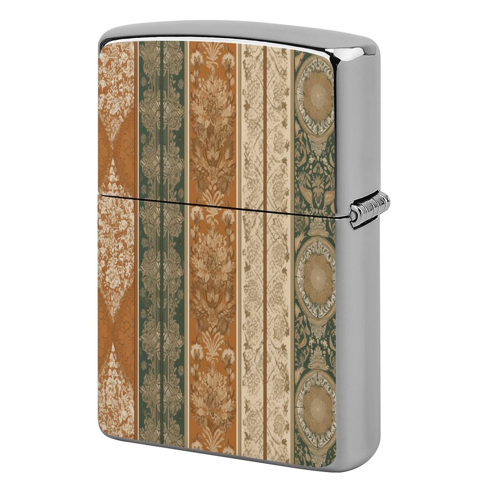 Fodpand Style Earth Color Metal Lighter Case Cover Lighter Sleeve