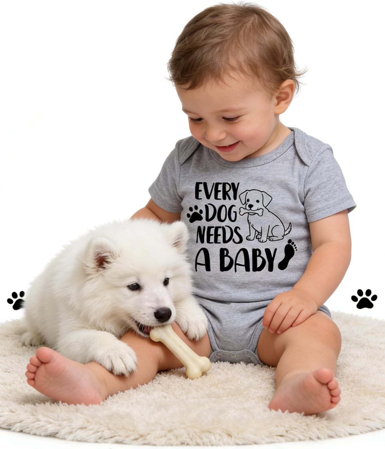 Loveternal Baby Girls Boys Cotton Romper Cute Saying Newborn Clothes image 5
