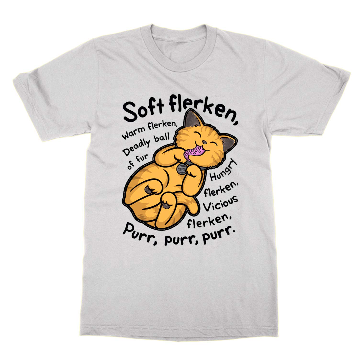Clique Clothing White Soft Flerken Warm Flerken T-Shirt (, M)