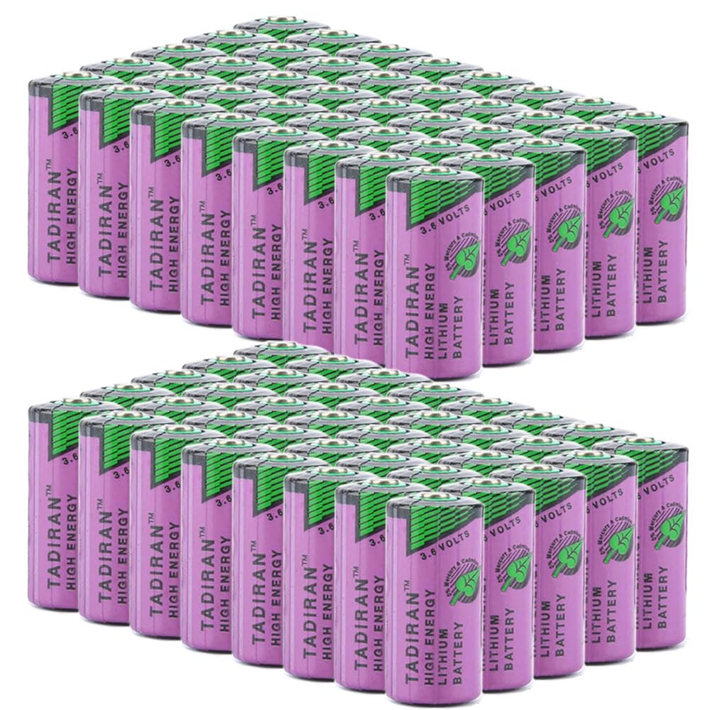 80 Pack 3 6V 1650mAh TL-5955 2 3 AA Lithium Battery for Tadiran TL-2155 TL-4955 TL-5155 TL-5955 SL-361
