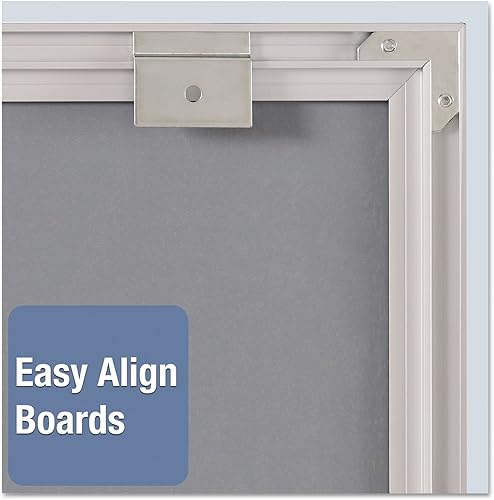 Vista 8 de Pizarrón magnético color blanco, Quartet Matrix., Blanco