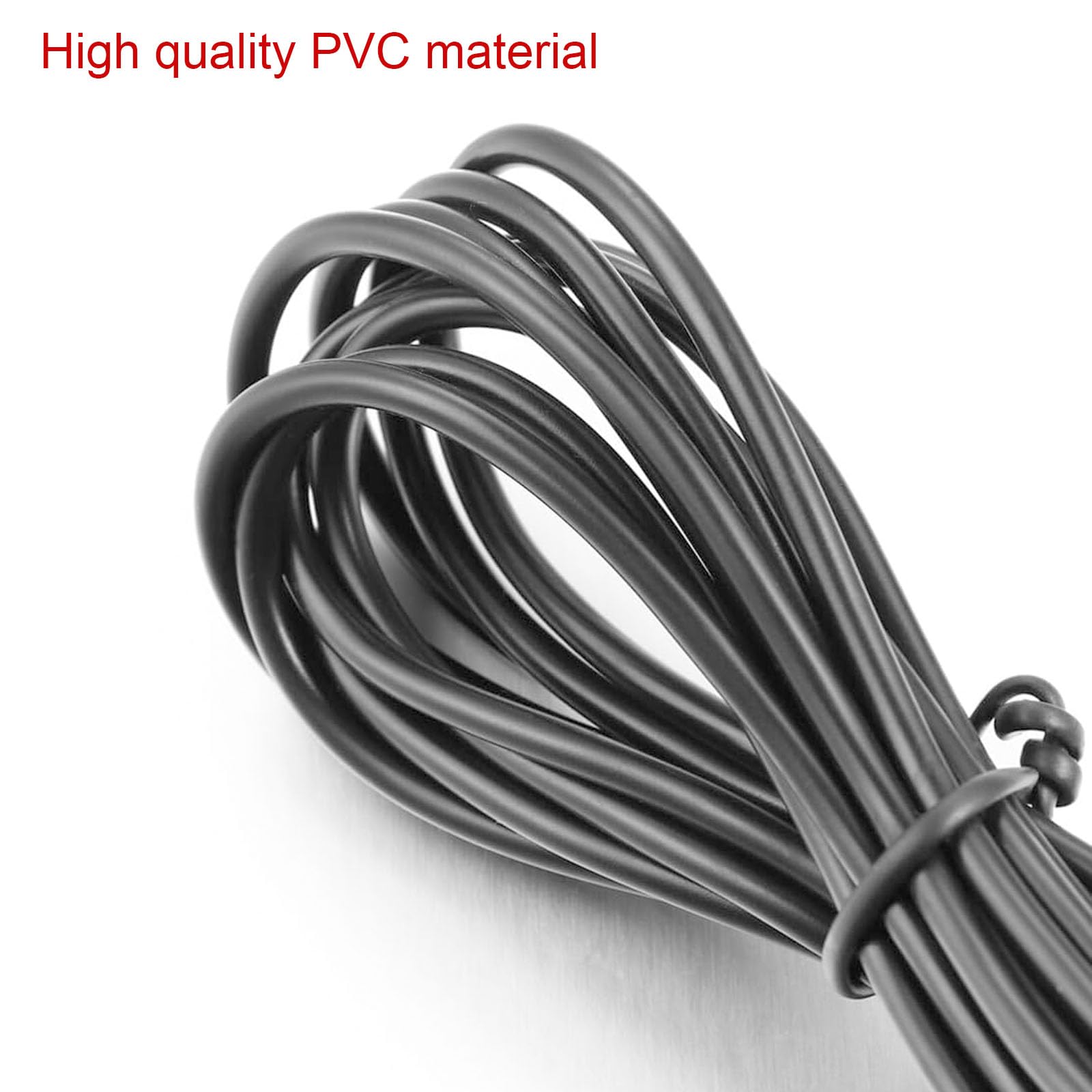 OBEST Kabel przedłużający 5 m do kamery samochodowej na deskę rozdzielczą, kamera cofania i cofania z tyłu, kabel przedłużający, 4 piny, do kamery samochodowej 12 V 24 V