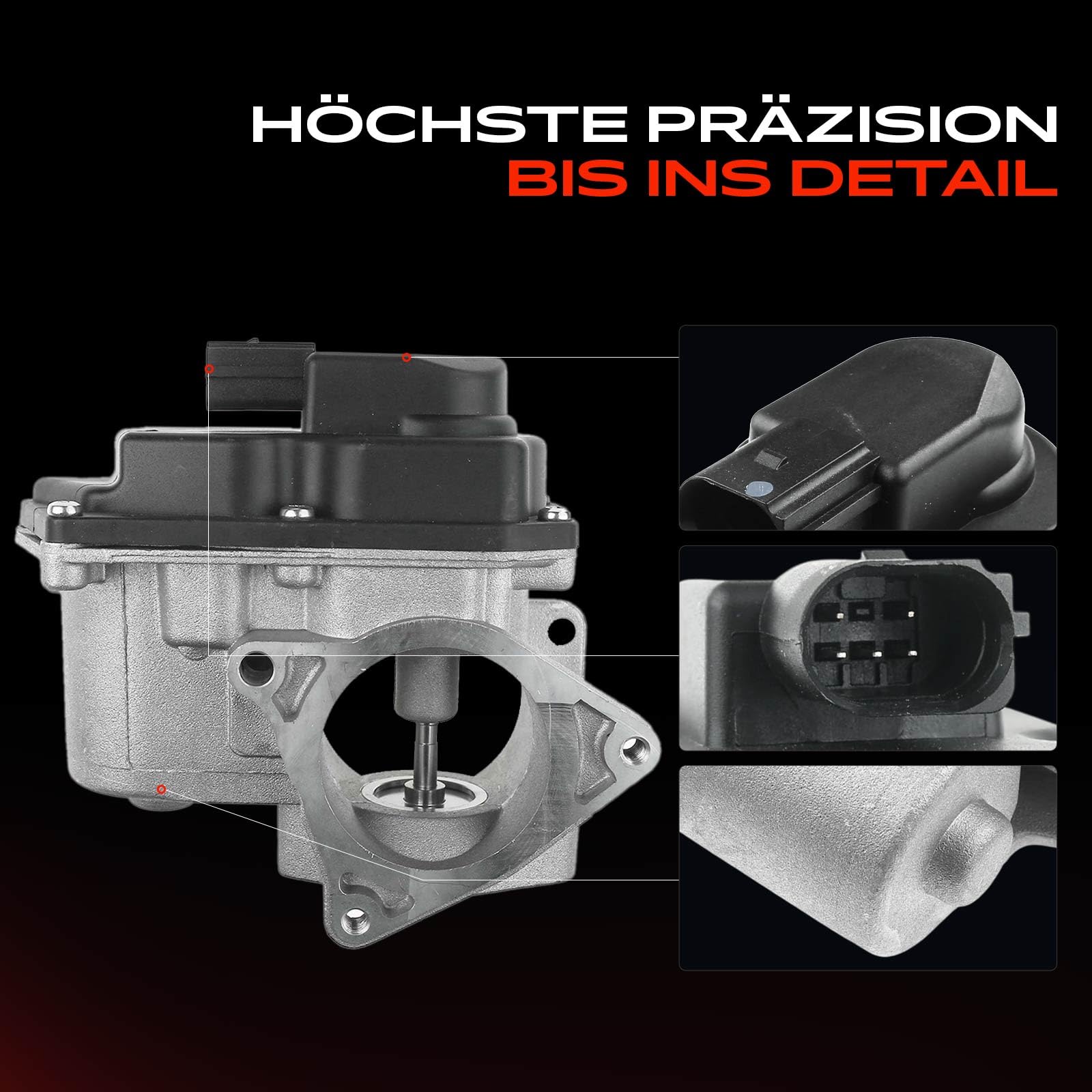 Frankberg Zawór AGR do A3 A4 A5 A6 Q5 TT Altea Exeo Leon Superb II Yeti Beetle EOS Golf P-a-s-a-t T-i-g-u-a-n T-o-u-r-a-n 2.0L Diesel 2003-2021 03G131501G