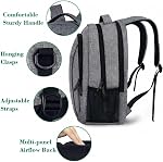 MATEIN Sac à dos pour ordinateur portable de voyage, Business Anti Theft Slim Sturdy Sac à main pour ordinateur portatif, étanche College & Les femmes sont adaptées 15.6 Notebook d'inch, Sac à dos pour ordinateurs portables Grey