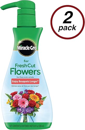 Miniatura 2 de Miracle-Gro para flores frescas cortadas, 8 onzas, para todos los ramos y flores cortadas, paquete de 2