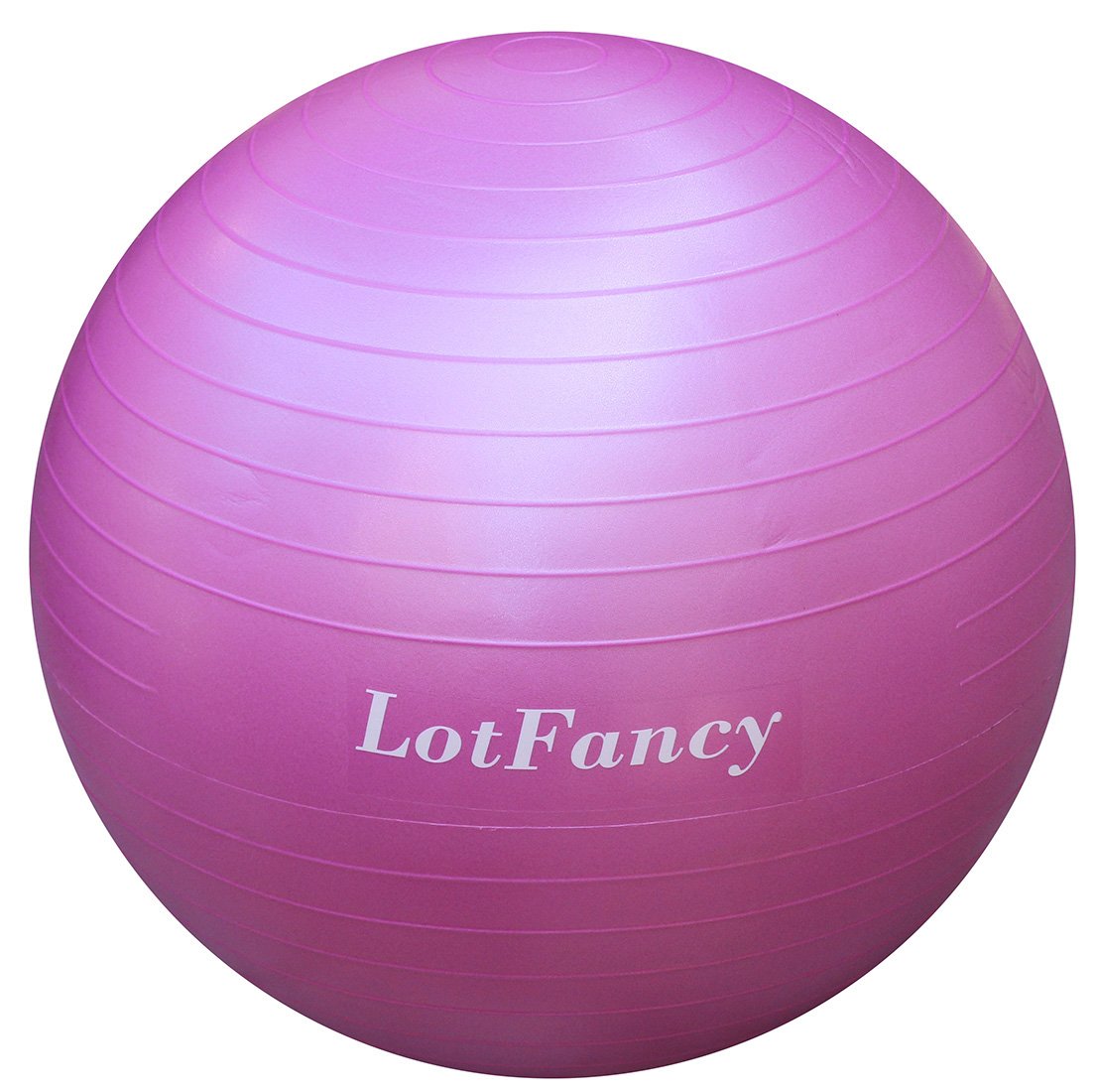 Amazon | LotFancy エクササイズ用安定ボール フットポンプ付き
