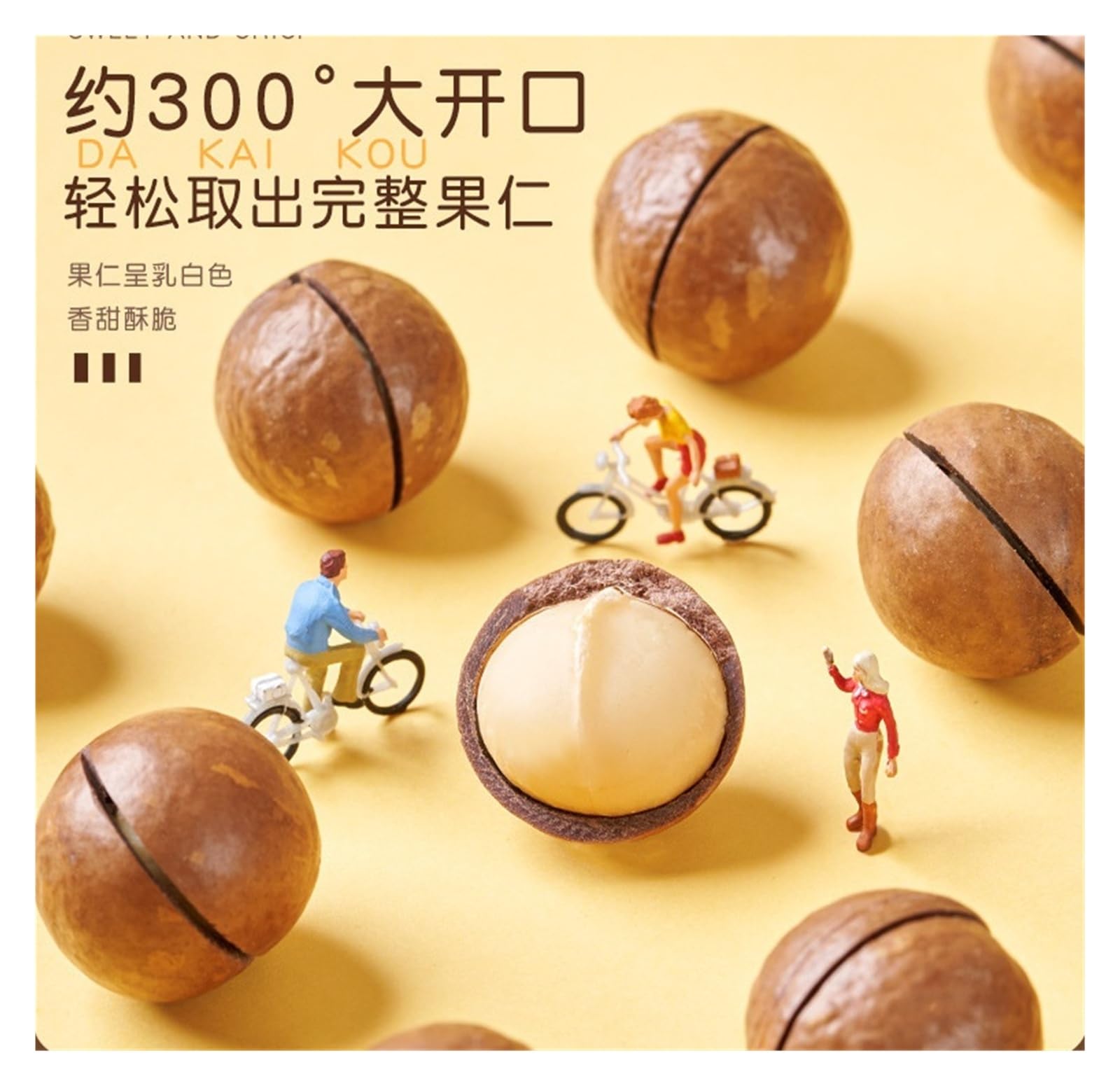 500 G De Nueces De Macadamia Secas, Cada Nuez Se Selecciona Cuidadosamente Por Su Gordura Y Su Rico Sabor Natural