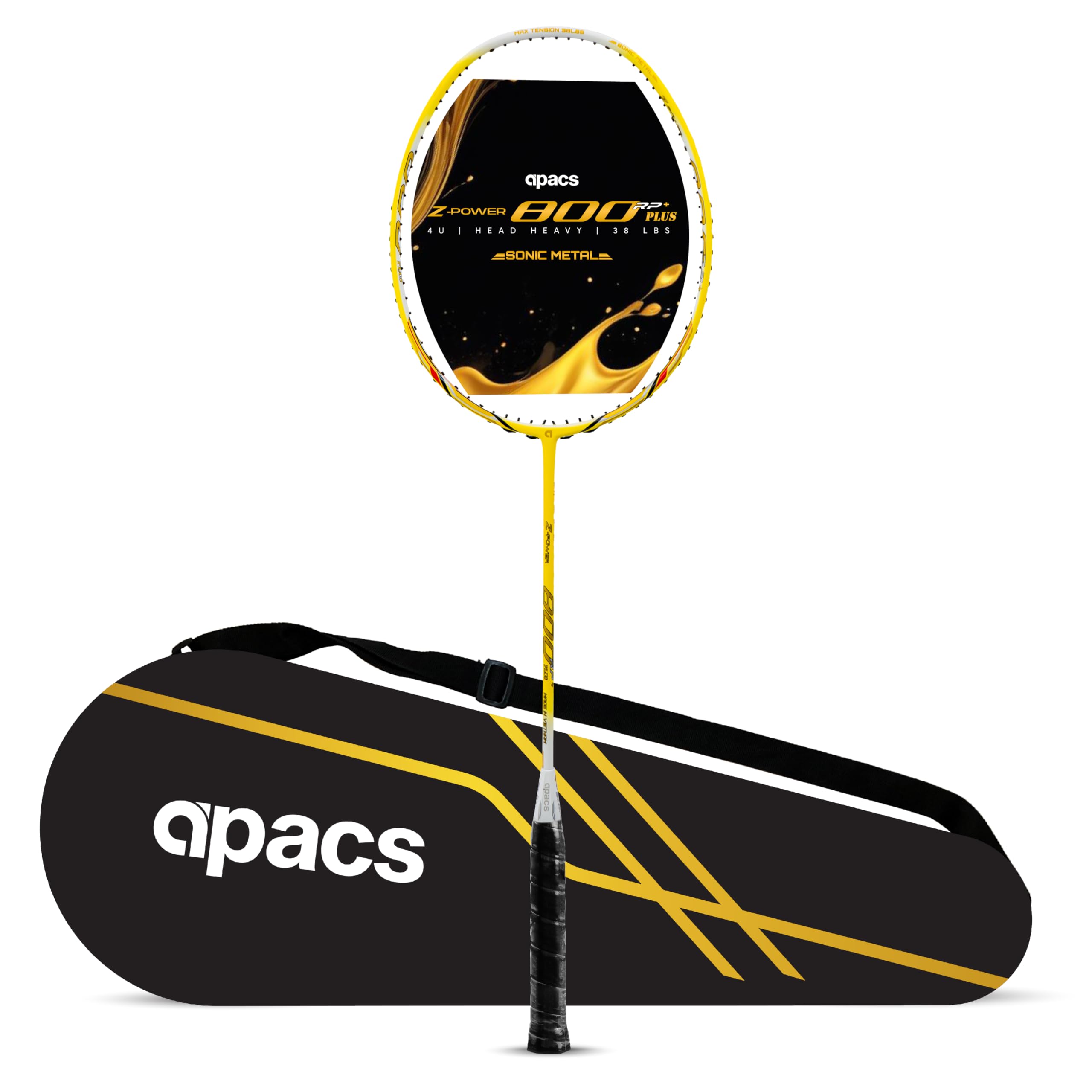 Buy Apacs Z Power 800 RP+ (38 LBS, Unstrung) Made in Vietnam | 4U