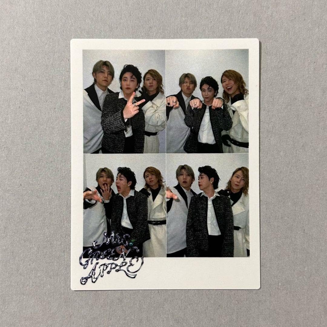 【即発送可能】 Amazon.co.jp: Mrs. フォトステッカー 集合 APPLE GREEN ミュージシャン