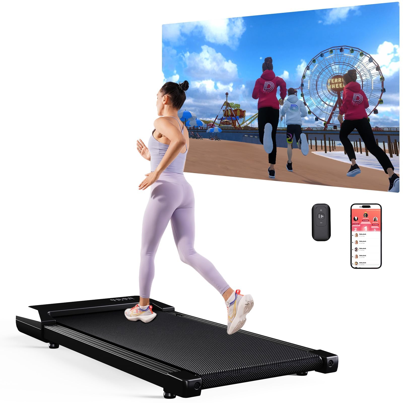 Snapklik.com : SupeRun Walking Pad, Under Desk Treadmills For Home And ...