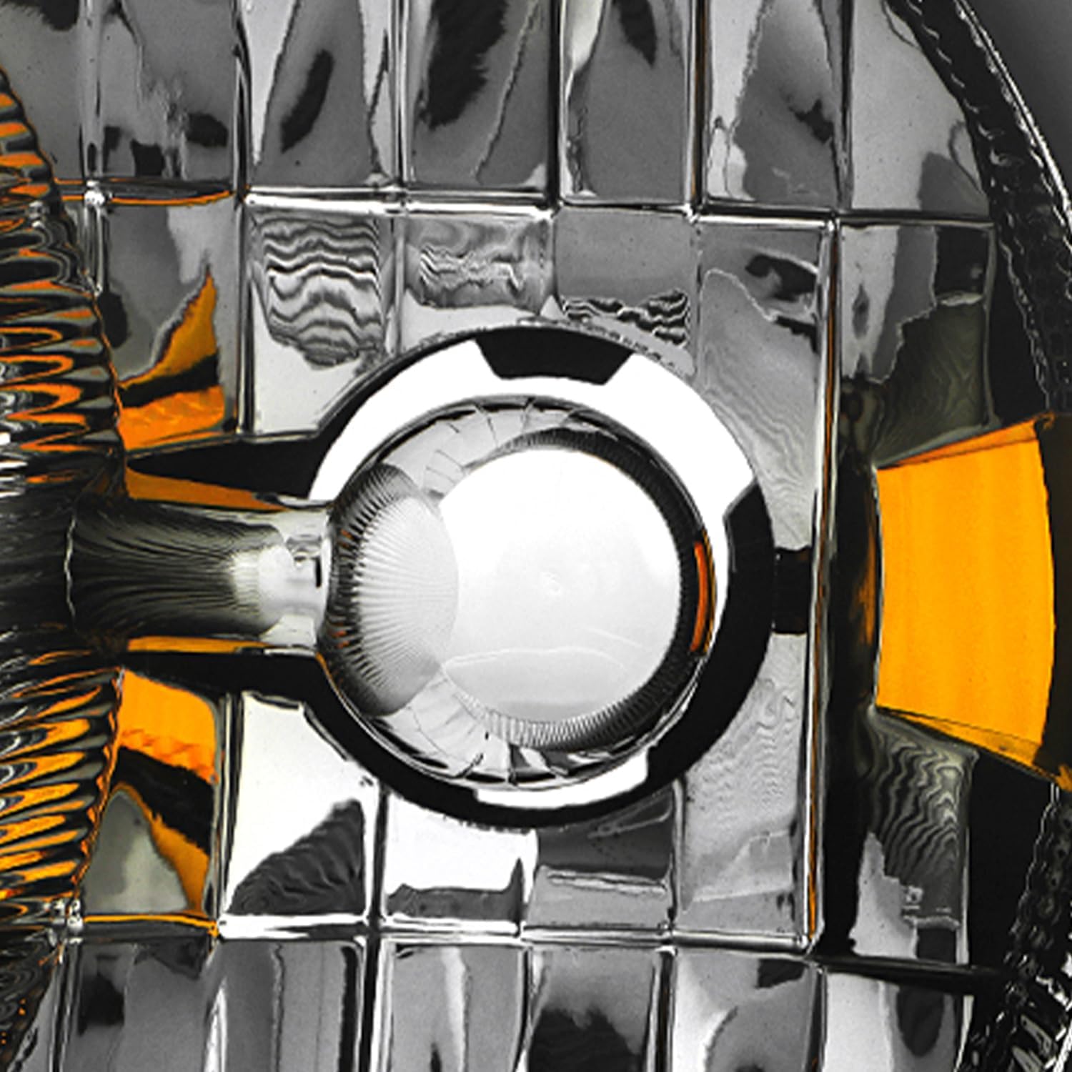 AKKON - For Dodge Durango OE Replacement Black Bezel Headlights Driver/Passenger Head Lamps Pair New