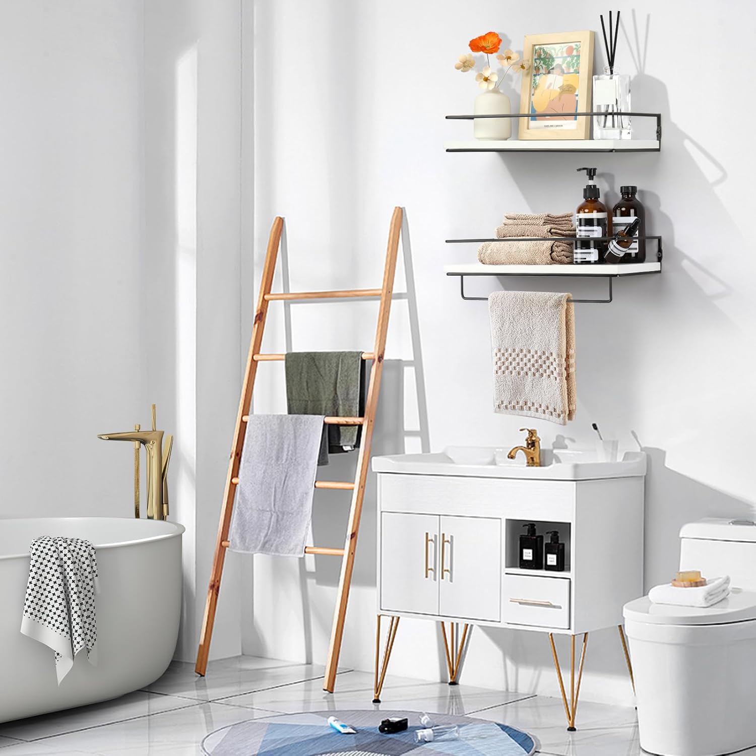 Polc szerelési részletek