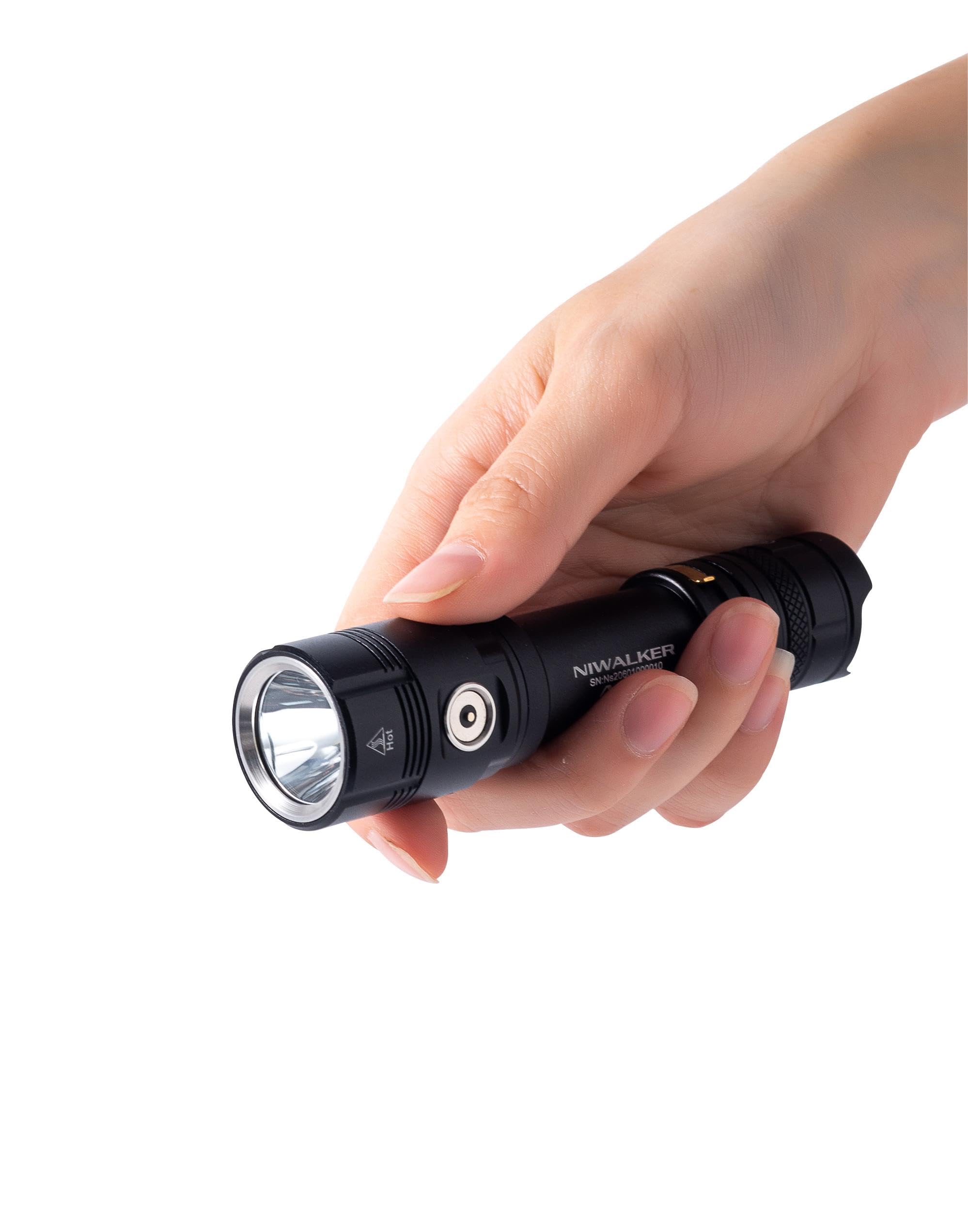 Niwalker NS2 Magnetic Rechargeable Flashlight 2500 High Lumens Super - View #5