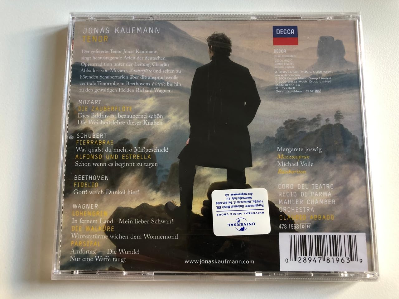Jonas Kaufmann: Sehnsucht