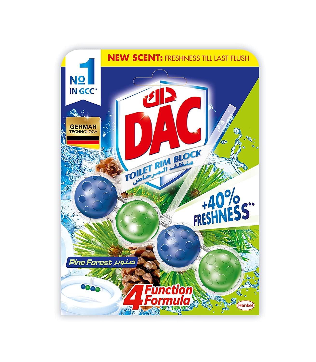 Dac Toilet Rim Block Pine 50 g