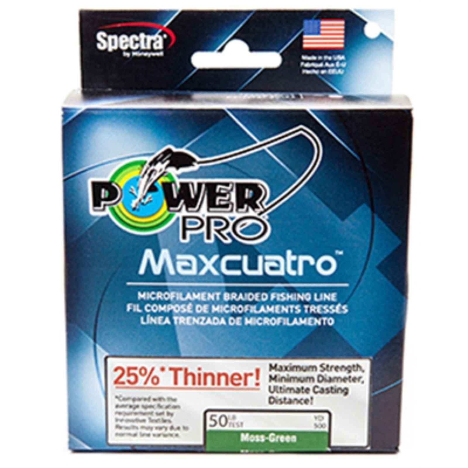 POWER PRO 33401003000E MAXCUATRO 100LB 3000 YRDS. Green