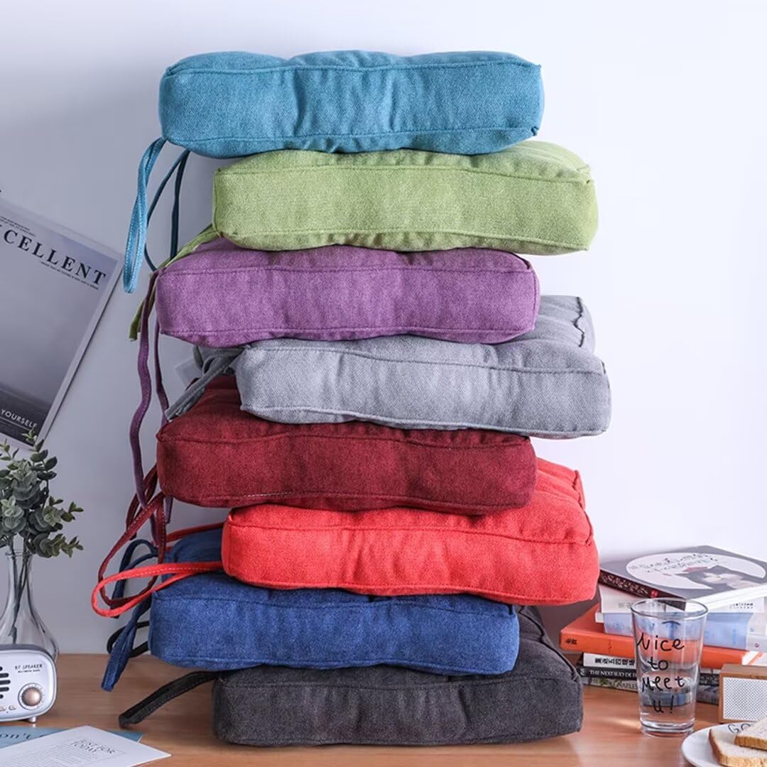 Set di 2 lavabi per interni ed esterni, 50 x 50 cm, ideale per Küche Esszimmer & Büro Weinrot