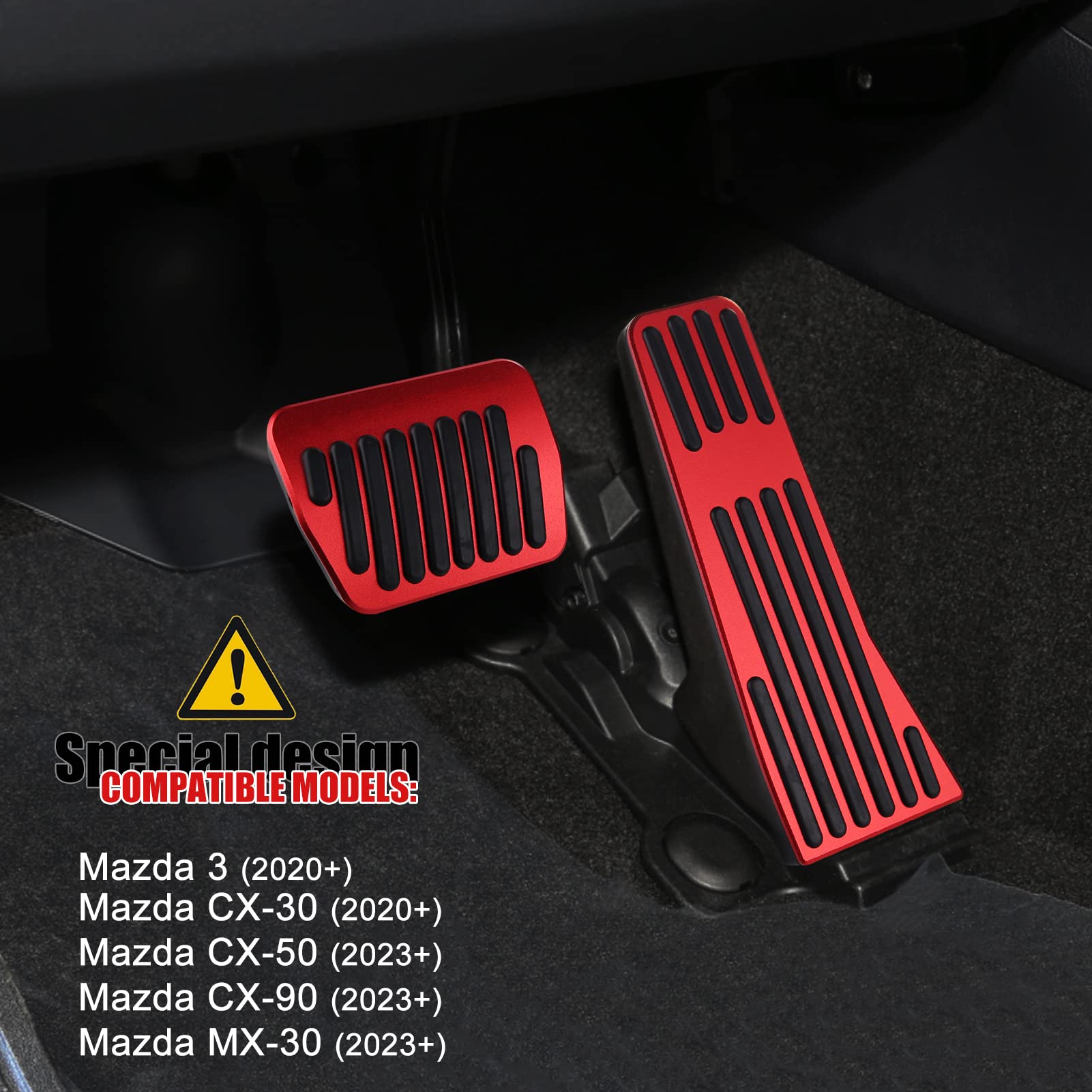 Auto Pedaal Cover Voor Mazda Voor CX-3 CX-4 2016 2017 2018 2019 2020