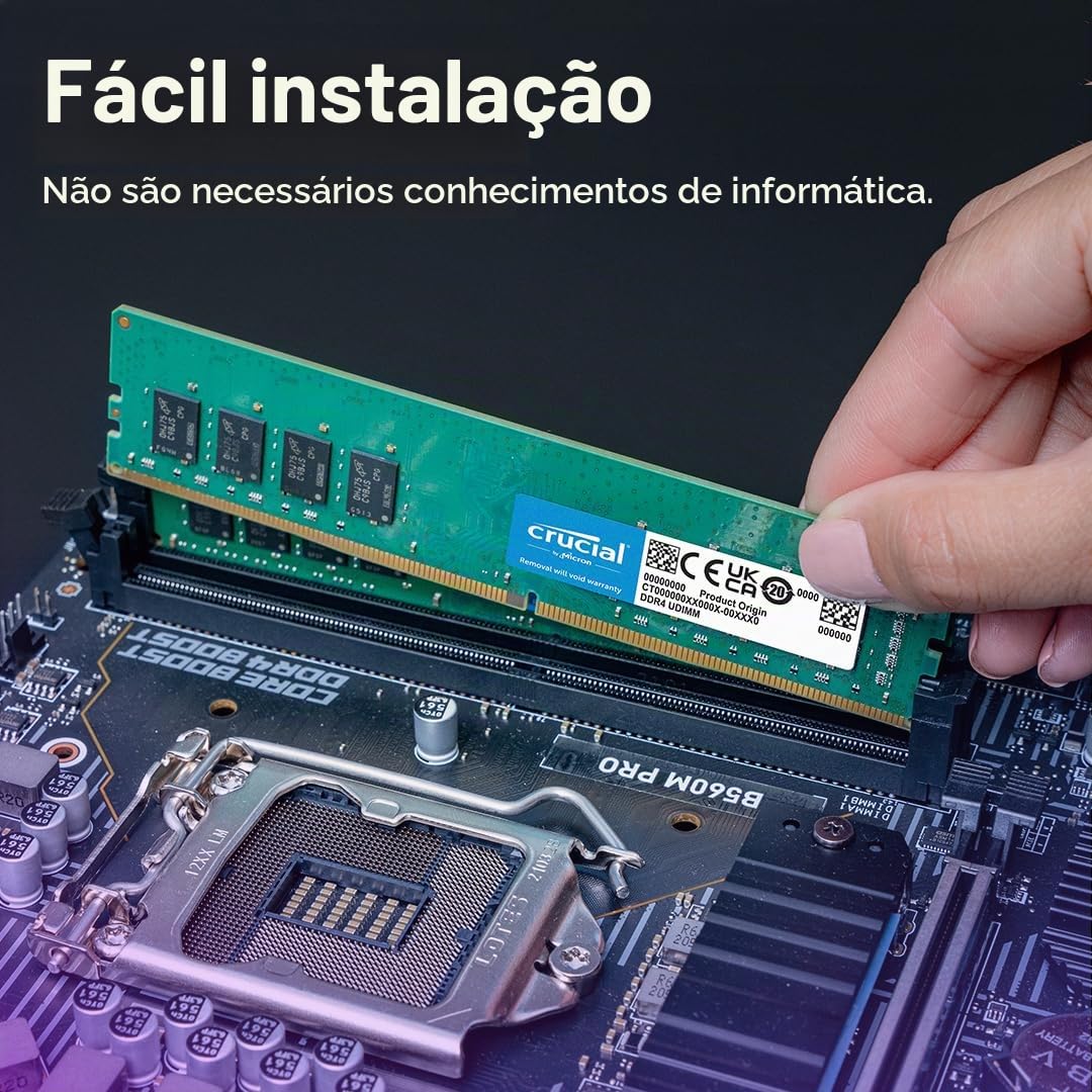 く*る様 Crucial 32GB DDR4-3200 UDIMM メモリー 本 Memória Desktop Crucial 32GB DDR4 3200 Mhz | Amazon.com.br