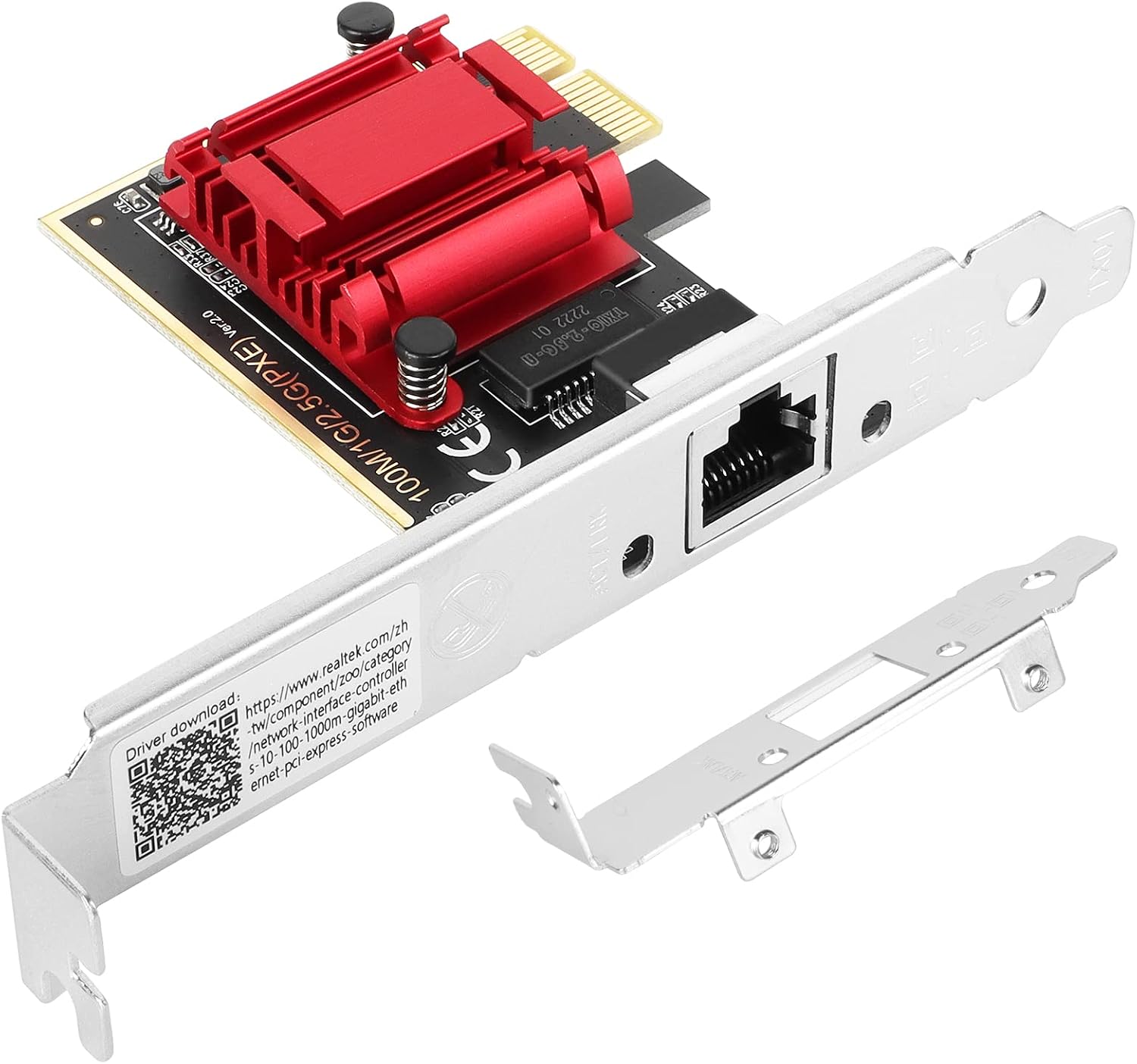 2.5GBase-T Carte Réseau Binghe 2.5G PCI-E to RJ45 Network