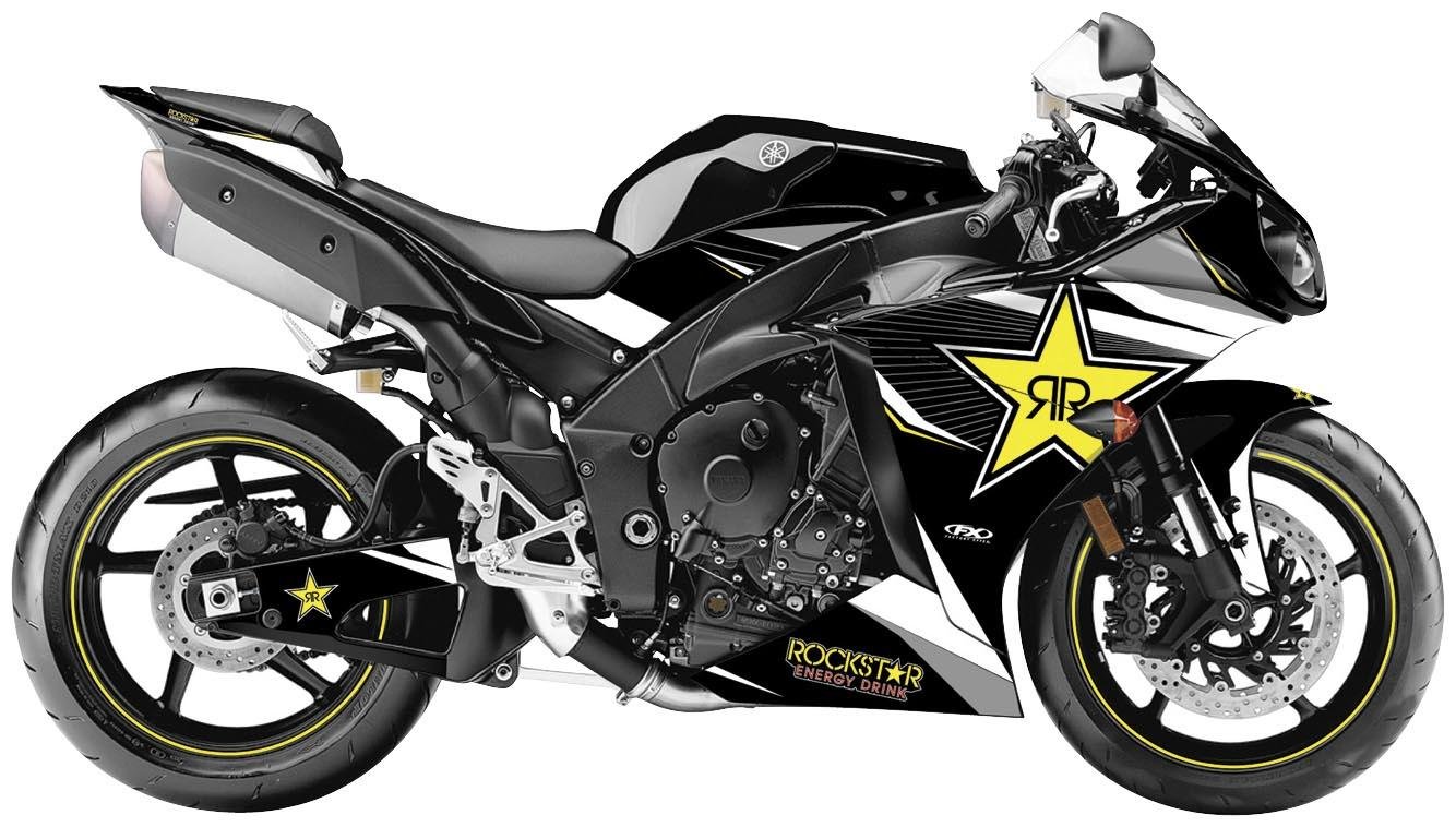 Factory Effex 16-15212-RS Rockstar Series Yellow Star Complete