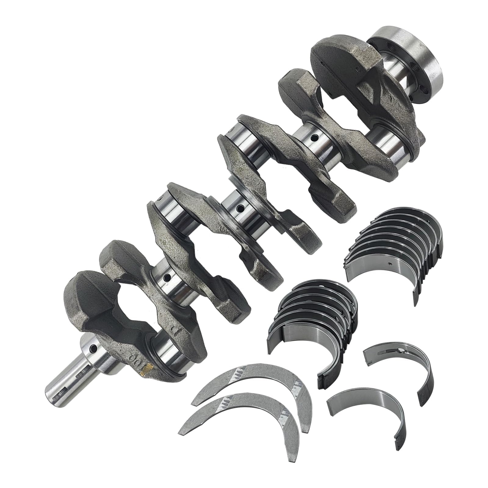 2.4L Engine Crankshaft and Bearing Kit for 2010-2020 Hyundai Santa Fe/Sonata/Tucson & Kia Optima/Sorento/Sport-age, Replaces 23111-2G200, 23111-2G230