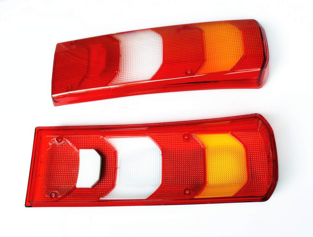 2 Lenti Di Ricambio Per Mercedes Atego/Actros MP4 - Luci Posteriori Rosso/Bianco/Giallo - Foto 3